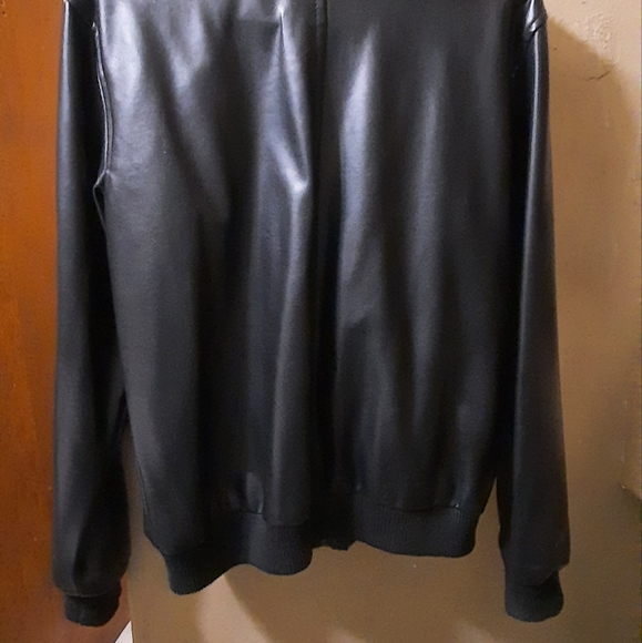 Armani Collezioni Italia men's leather jacket size M - Picture 2 of 10